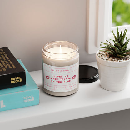 Light me when you’re in the mood Soy Candle